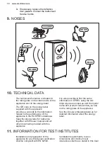 Preview for 18 page of Electrolux LNT5NF33W3 User Manual