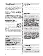 Preview for 2 page of Electrolux LST15 Instruction Manual