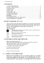 Preview for 2 page of Electrolux LTB1AE24W0 User Manual