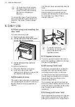 Preview for 12 page of Electrolux LTB1AE24W0 User Manual