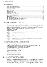 Preview for 2 page of Electrolux LTB1AF28W0 User Manual