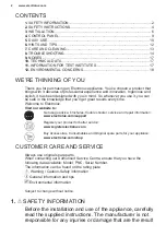 Preview for 2 page of Electrolux LUC4NE23X User Manual