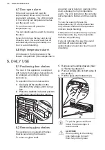 Preview for 10 page of Electrolux LUC4NE23X User Manual