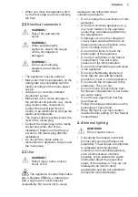 Preview for 5 page of Electrolux LUT5NF20W User Manual