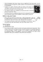 Preview for 11 page of Electrolux LUT5NF28U0 User Manual