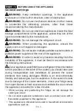 Preview for 4 page of Electrolux LUT5NF28U1 User Manual