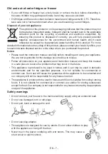 Preview for 8 page of Electrolux LUT5NF28U1 User Manual