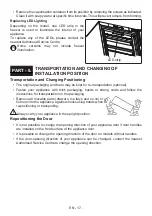 Preview for 18 page of Electrolux LUT5NF28U1 User Manual