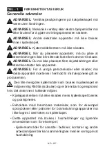 Preview for 86 page of Electrolux LUT5NF28U1 User Manual