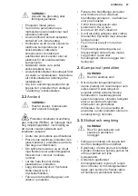 Preview for 87 page of Electrolux LUT9ME28W4 User Manual