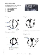 Preview for 8 page of Electrolux Mini Combi Oven Instructions For Use Manual