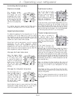 Preview for 9 page of Electrolux N520J Use & Care Manual