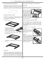 Preview for 14 page of Electrolux N520J Use & Care Manual