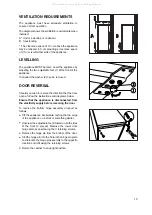 Preview for 15 page of Electrolux Onyx 125 FA Instruction Book