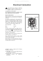 Preview for 17 page of Electrolux Onyx 125 FA Instruction Book