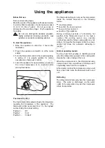 Preview for 6 page of Electrolux Onyx 160 LA Instruction Book