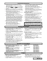 Preview for 7 page of Electrolux P1033 Important Information Manual