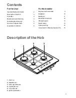 Preview for 3 page of Electrolux Premier EPGH
 Instruction Booklet