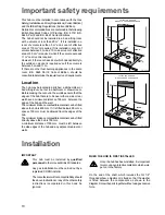 Preview for 10 page of Electrolux Premier EPGH
 Instruction Booklet