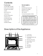 Preview for 3 page of Electrolux Premier EPSOG Instruction Booklet