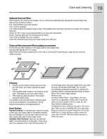 Preview for 19 page of Electrolux RH36PC60GSB Use & Care Manual