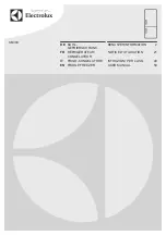 Electrolux SB309 User Manual preview