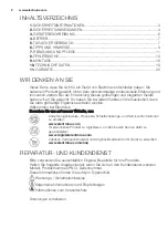 Preview for 2 page of Electrolux SB309 User Manual