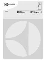 Preview for 1 page of Electrolux SG181N User Manual