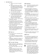 Preview for 4 page of Electrolux SG2000N User Manual