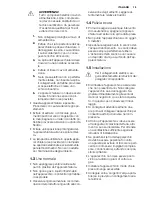 Preview for 19 page of Electrolux SG2000N User Manual