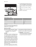 Preview for 10 page of Electrolux SG217N User Manual