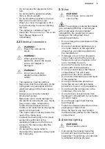 Preview for 5 page of Electrolux SG232N User Manual