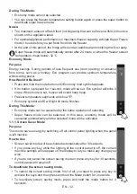 Preview for 12 page of Electrolux SG235NFCN User Manual