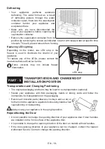 Preview for 19 page of Electrolux SG235NFCN User Manual