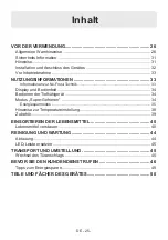 Preview for 25 page of Electrolux SG235NFCN User Manual