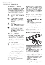 Preview for 10 page of Electrolux SG248 User Manual