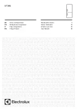 Preview for 1 page of Electrolux ST265 User Manual