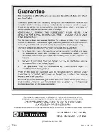 Preview for 12 page of Electrolux TC1160 User Handbook Manual