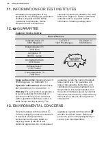 Preview for 68 page of Electrolux TC145 User Manual