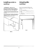 Preview for 15 page of Electrolux TF422 User Handbook Manual