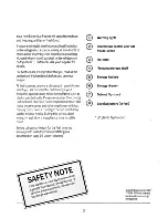 Preview for 2 page of Electrolux TF615A User Handbook Manual