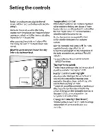 Preview for 5 page of Electrolux TF615A User Handbook Manual