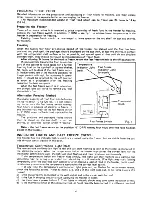 Preview for 4 page of Electrolux TF770 Installation And Use Manual