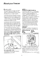 Preview for 4 page of Electrolux TF776 User Handbook Manual