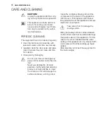 Preview for 12 page of Electrolux TG09111 User Manual