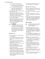 Preview for 50 page of Electrolux TG1000N User Manual