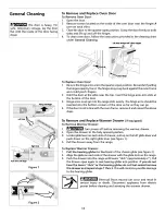 Preview for 18 page of Electrolux TGF351SHWB Owner'S Manual