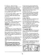 Preview for 16 page of Electrolux TR906 User Handbook Manual