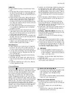 Preview for 3 page of Electrolux TW SL EEV User Manual