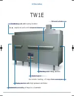 Preview for 2 page of Electrolux TW1E Brochure & Specs